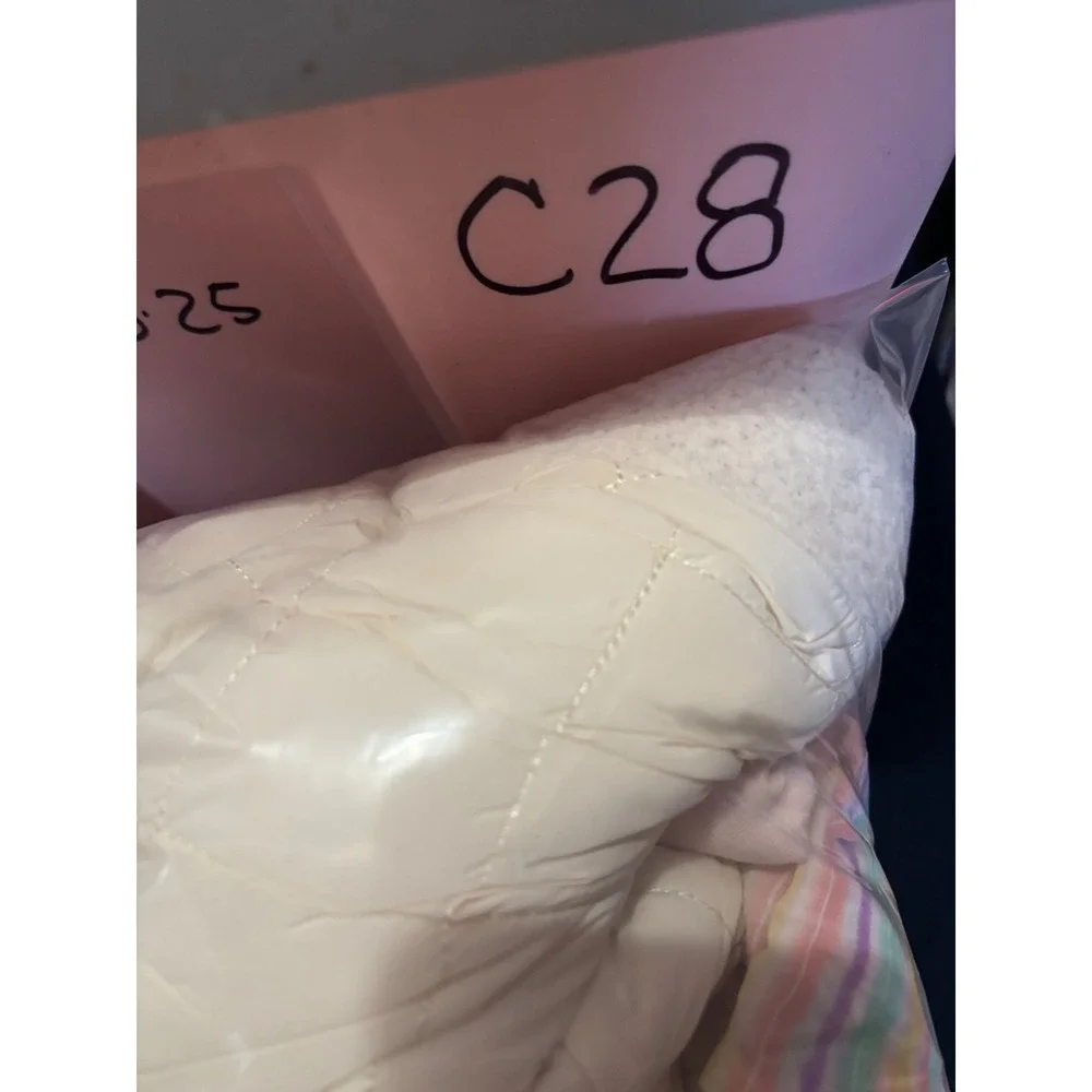 Little Co by Lauren Conrad 24M Quilted Puffer Jacket‎ & Graphic Tops Bundle Kids